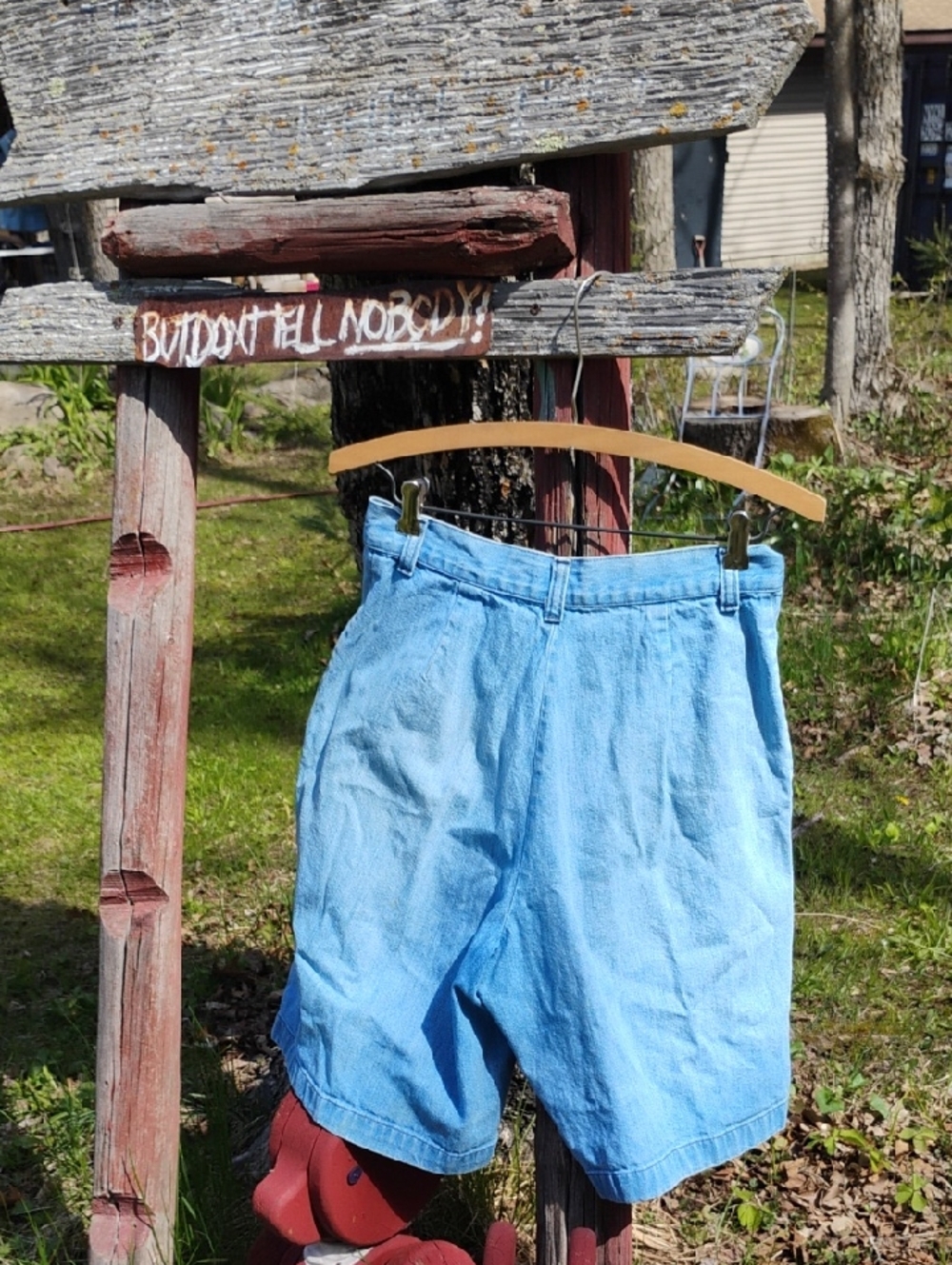 Vintage Ralph Lauren High Waist Pleated Denim SHORTS  Preppy Mom Shorts , Size 8